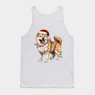 Christmas Akita Tank Top